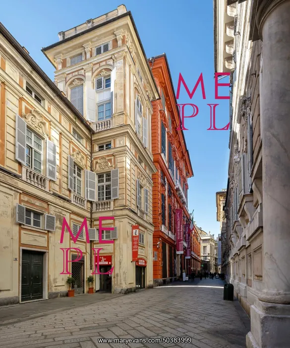 : Strada Nuova, Genoa, Italy : Strada Nuova, Genoa, Italy