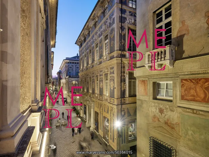 : Strada Nuova, Genoa, Italy : Strada Nuova, Genoa, Italy