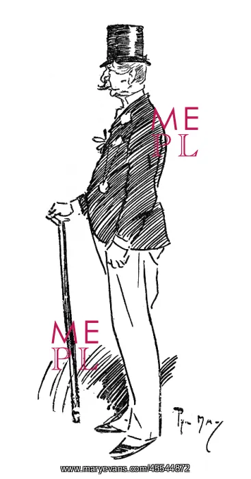 : In the Strand, London - A Gentleman : In the Strand, London - A Gentleman