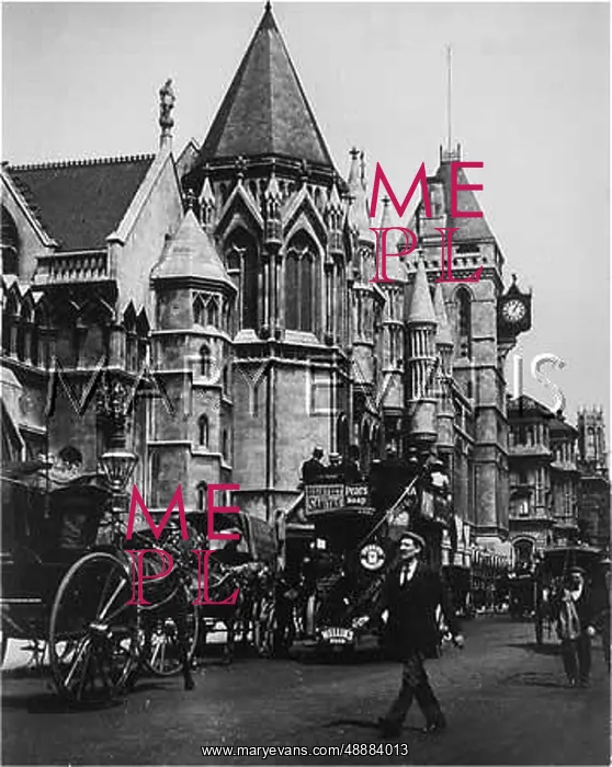 : STRAND SCENE 1900 : STRAND SCENE 1900