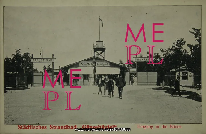 : Strandbad Gansehaufel in Vienna : Strandbad Gansehaufel in Vienna