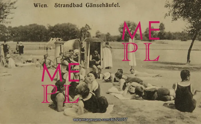 : Strandbad Gansehaufel in Vienna : Strandbad Gansehaufel in Vienna