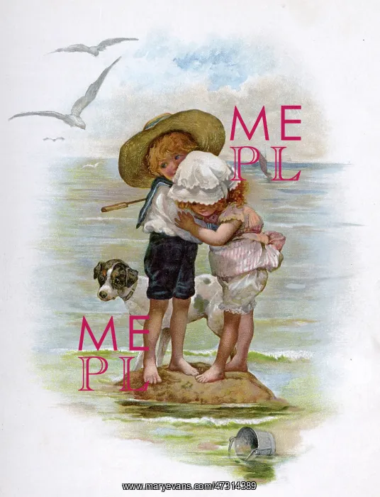 : TWO STRANDED CHILDREN : TWO STRANDED CHILDREN
