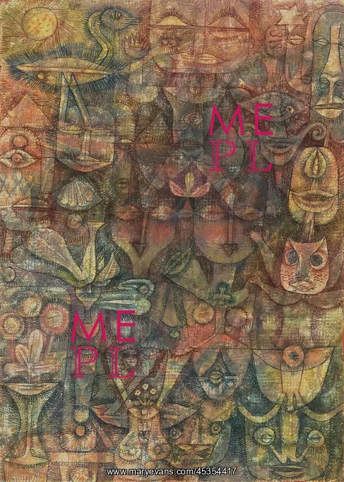 : STRANGE GARDEN, by Paul Klee : STRANGE GARDEN, by Paul Klee