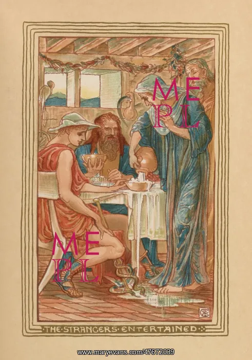 : The Strangers (Hermes and Zeus) Entertained : The Strangers (Hermes and Zeus) Entertained