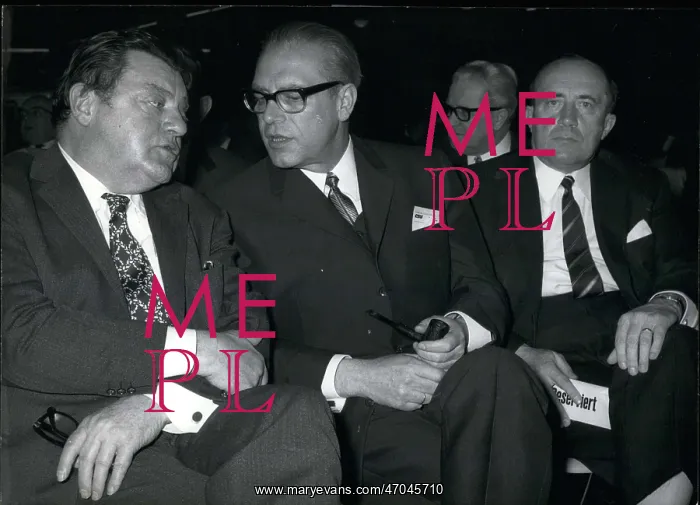 : Strauss, Heubel, Hanauer, Dollinger, CSU Party, Germany : Strauss, Heubel, Hanauer, Dollinger, CSU Party, Germany