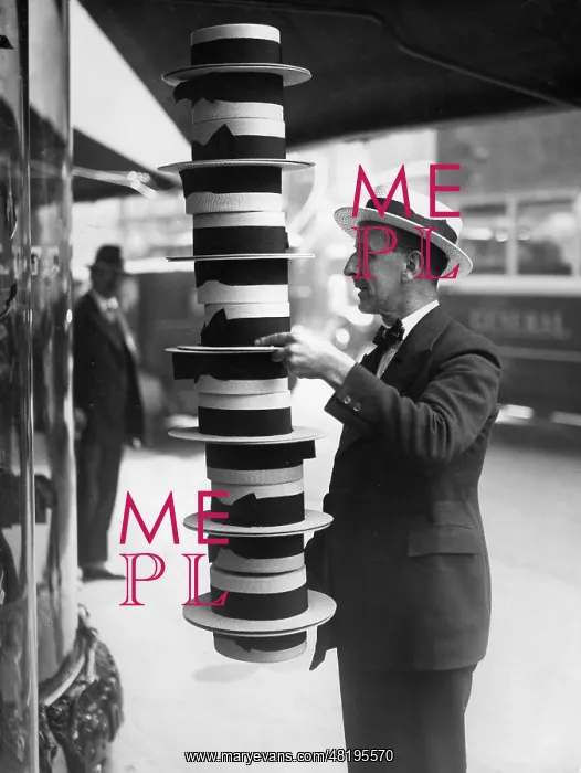 : Straw hats, 1920s : Straw hats, 1920s