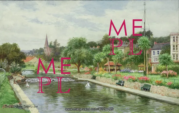 : The Stream, Dawlish, South Devon : The Stream, Dawlish, South Devon