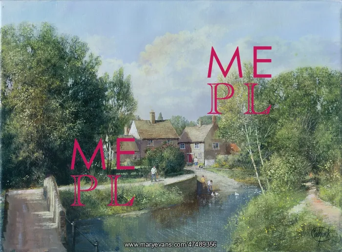  : Streams and Cottages, Lacock