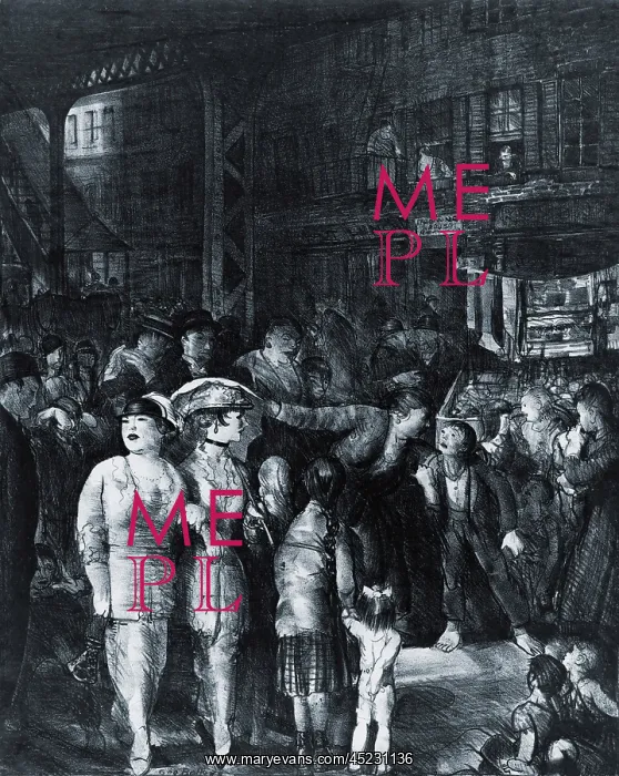 : THE STREEET, 1917, a lithograph by realist ? : THE STREEET, 1917, a lithograph by realist ?