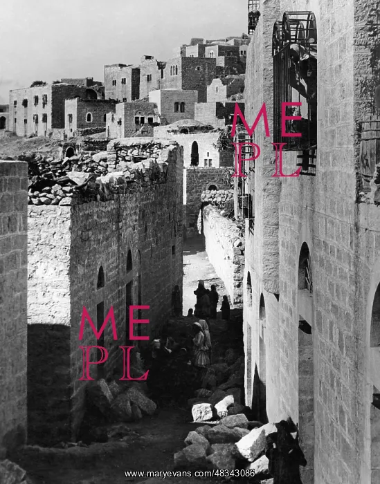  : Street in Bethlehem, 1931