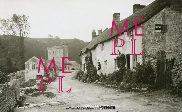  : Street in Branscombe, Devon