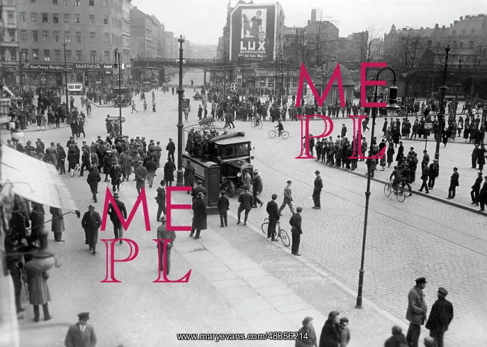 : Street fight, 1929 : Street fight, 1929