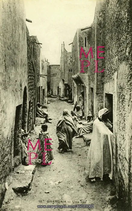 : A street, Ghardaia : A street, Ghardaia