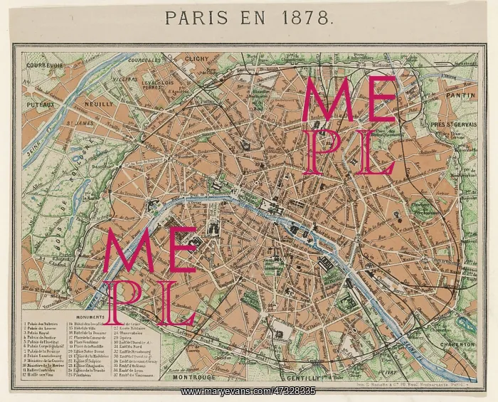  : STREET MAP 1878