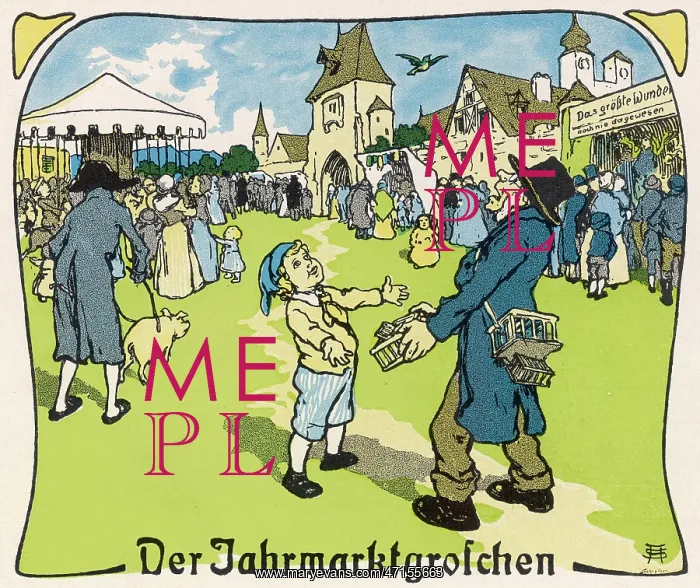 : Street Market 1902 : Street Market 1902