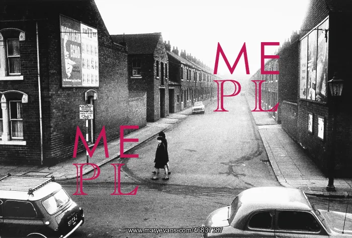 : Street in Middlesbrough, Teesside : Street in Middlesbrough, Teesside
