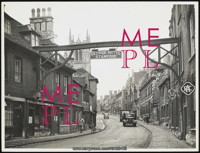: STREET SCENE 1950S : STREET SCENE 1950S