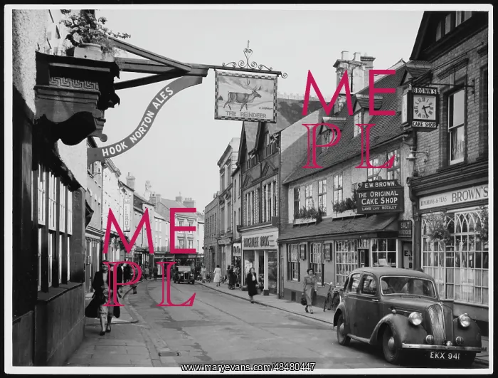 : STREET SCENE 1950S : STREET SCENE 1950S