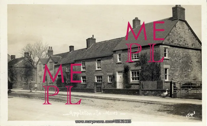: Street Scene, Appleton-le-Moors, Yorkshire : Street Scene, Appleton-le-Moors, Yorkshire