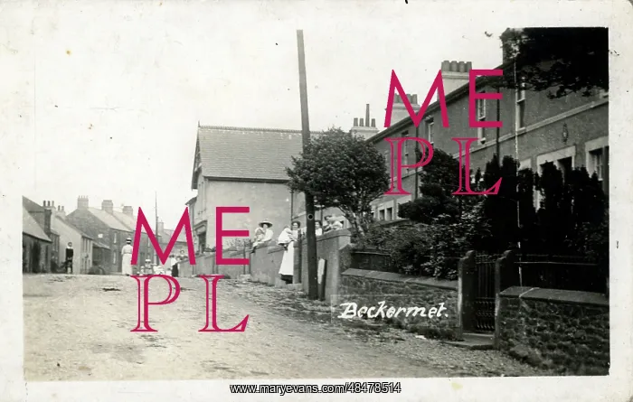 : Street Scene, Beckermet, Cumbria : Street Scene, Beckermet, Cumbria