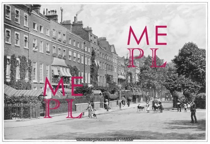  : STREET SCENE / CHEYNE WALK