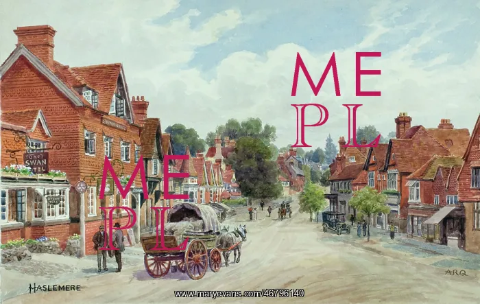 : Street scene, Haslemere, Surrey : Street scene, Haslemere, Surrey