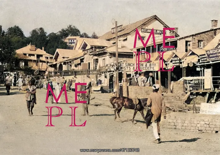  : Street scene in India