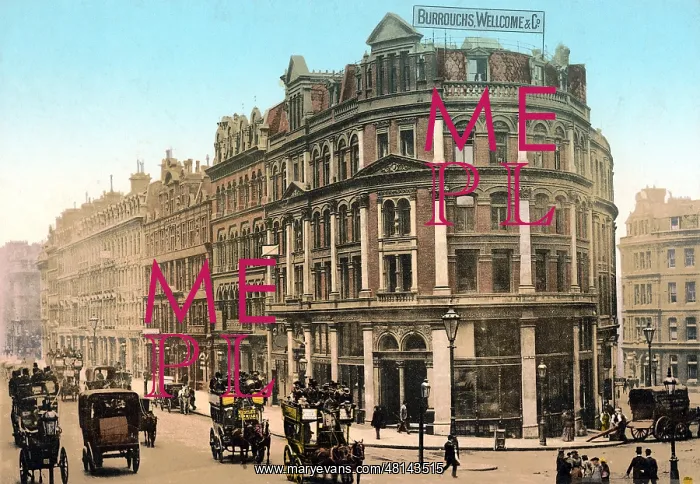 : Street scene in London : Street scene in London