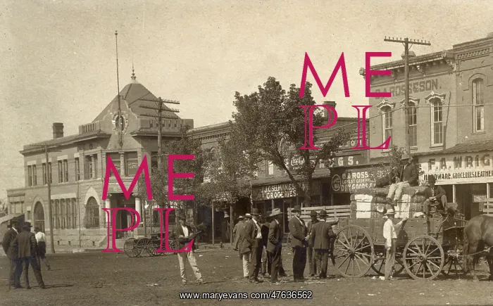: Street scene, Pilot Point, Texas, USA : Street scene, Pilot Point, Texas, USA
