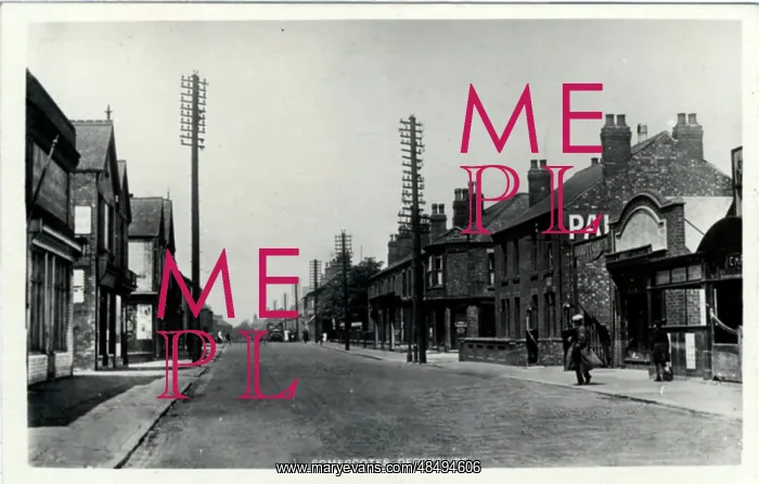 : Street Scene, Somercotes, Derbyshire : Street Scene, Somercotes, Derbyshire