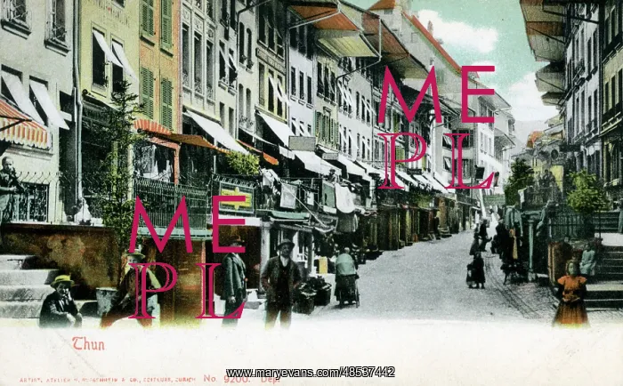: Street Scene, Thun : Street Scene, Thun