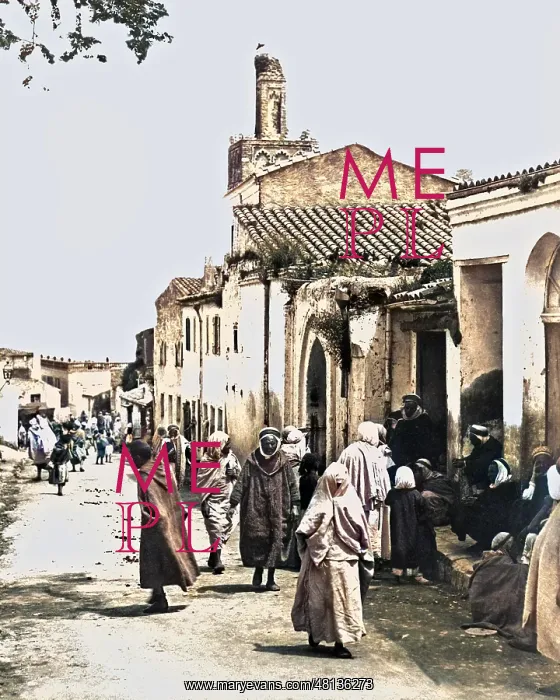 : Street scene, Tlemcen, Algeria : Street scene, Tlemcen, Algeria