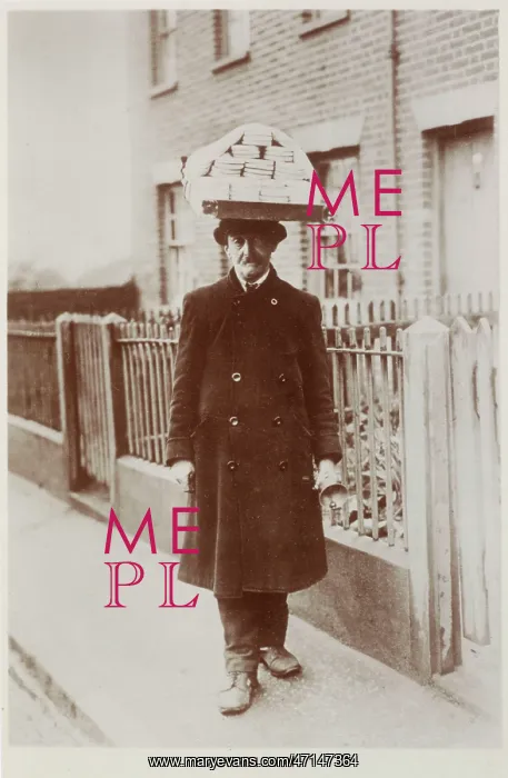 : Street trade - muffin man : Street trade - muffin man