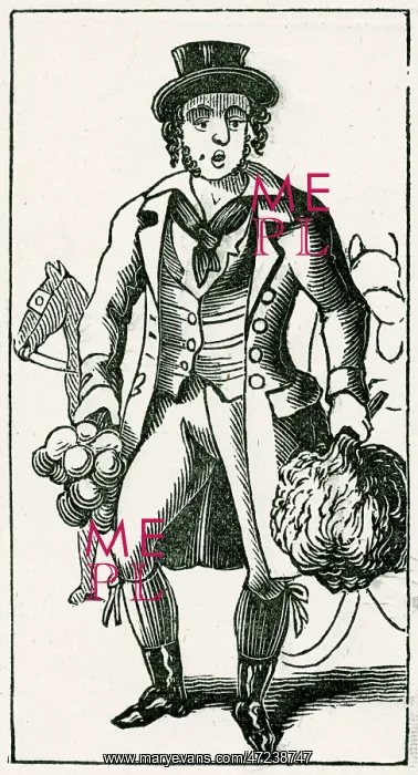 : Street trader - greens, cabbage, ho 1876 : Street trader - greens, cabbage, ho 1876