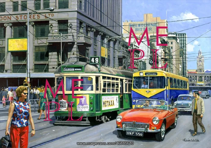 : The Streets of Melbourne, Australia : The Streets of Melbourne, Australia