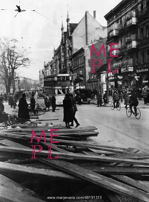 : Strike of the Berlin Transportation Company, 1932 : Strike of the Berlin Transportation Company, 1932