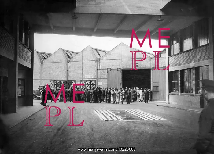 : Strike at Renault in Paris, 1936 : Strike at Renault in Paris, 1936