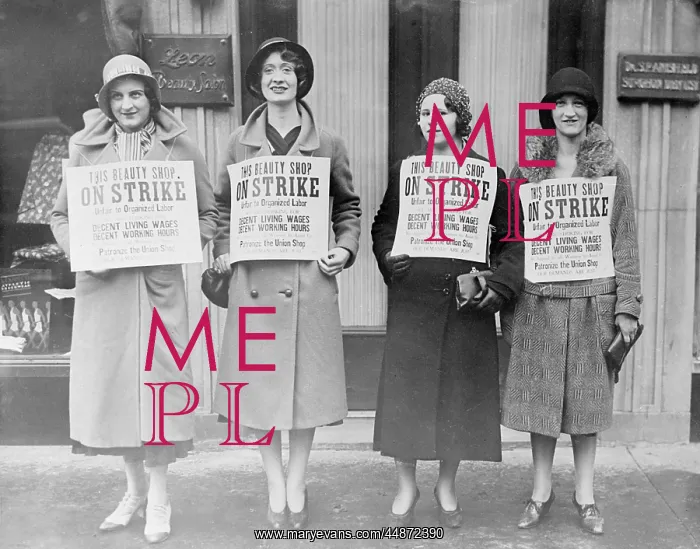 : Striking Beauty Workers : Striking Beauty Workers