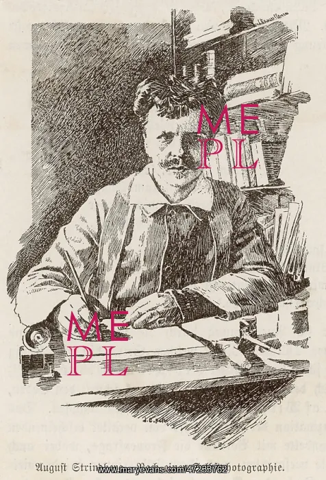 : Strindberg - self photo : Strindberg - self photo