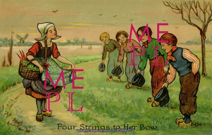 : Four strings to her bow : Four strings to her bow