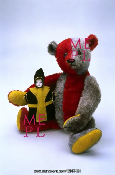  : Striped Harlequin Teddy bear