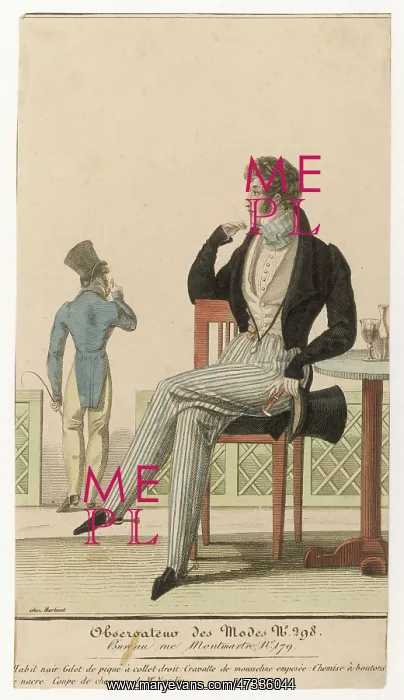 : Stripey Trews 1820s : Stripey Trews 1820s
