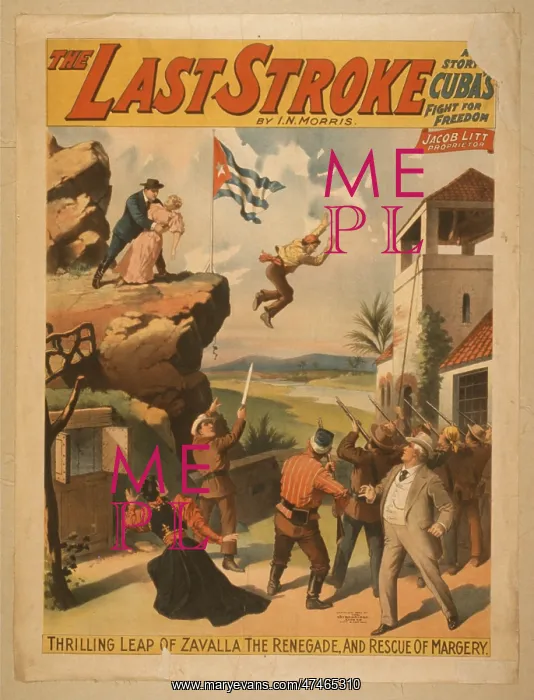 : The last stroke a story of Cuba's fight for freedom : by IN : The last stroke a story of Cuba's fight for freedom : by IN