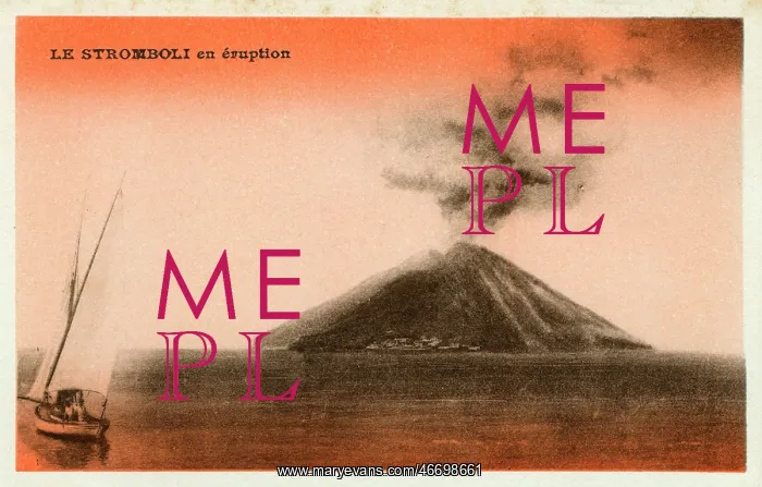  : Stromboli Volcano erupting - Italy