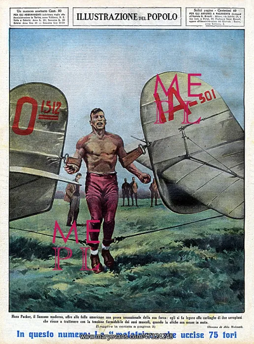 : STRONG MAN & AIRCRAFT : STRONG MAN & AIRCRAFT
