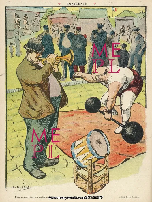 : STRONG MAN AT A FAIR : STRONG MAN AT A FAIR