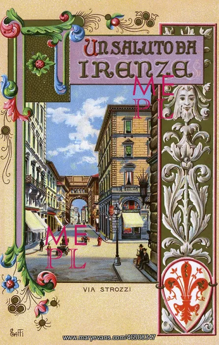  : Via Strozzi, Florence, Tuscany, Italy