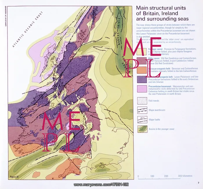 : Structural geological units of Britain and Ireland : Structural geological units of Britain and Ireland