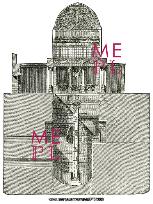 : Structure - Nilometer - measurement - Egypt : Structure - Nilometer - measurement - Egypt